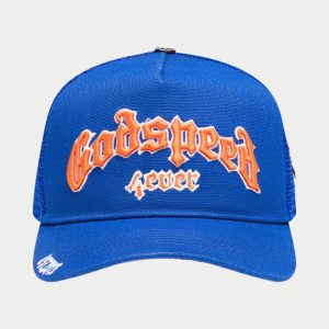 Godspeed Gs Forever Trucker Blue & Orange Hat