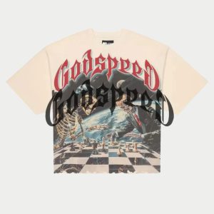 Godspeed Cosmic Checkmate Vintage Graphic Tee