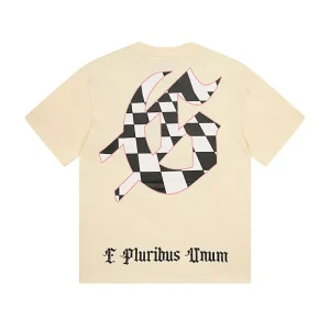 Godspeed Alley Skeleton Checkerboard Cream T-Shirt