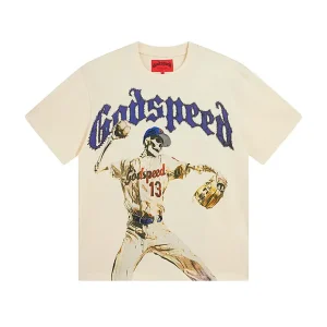 Godspeed Baseball Skeleton Cream T-Shirt