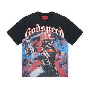 Godspeed Batsman Skeleton Black T-Shirt