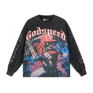 Godspeed Batter Charcoal Long Sleeve