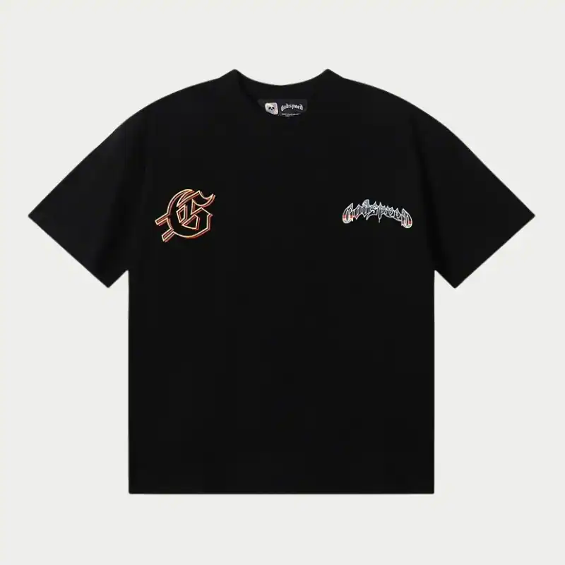 Godspeed Biker Skull Tee