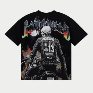 Godspeed Biker Skull Tee