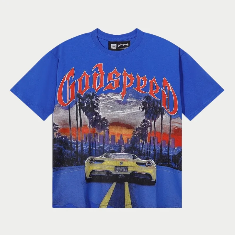 Godspeed Blue Supercar T-Shirt