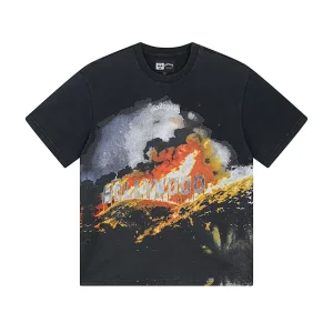 Godspeed Burning Hollywood Bandana Black T-Shirt