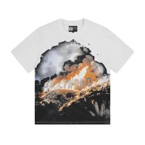 Godspeed Burning Hollywood White T-Shirt