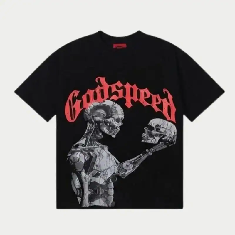 Godspeed Cyborg Skull Tee Godspeed Cyborg Skull Tee