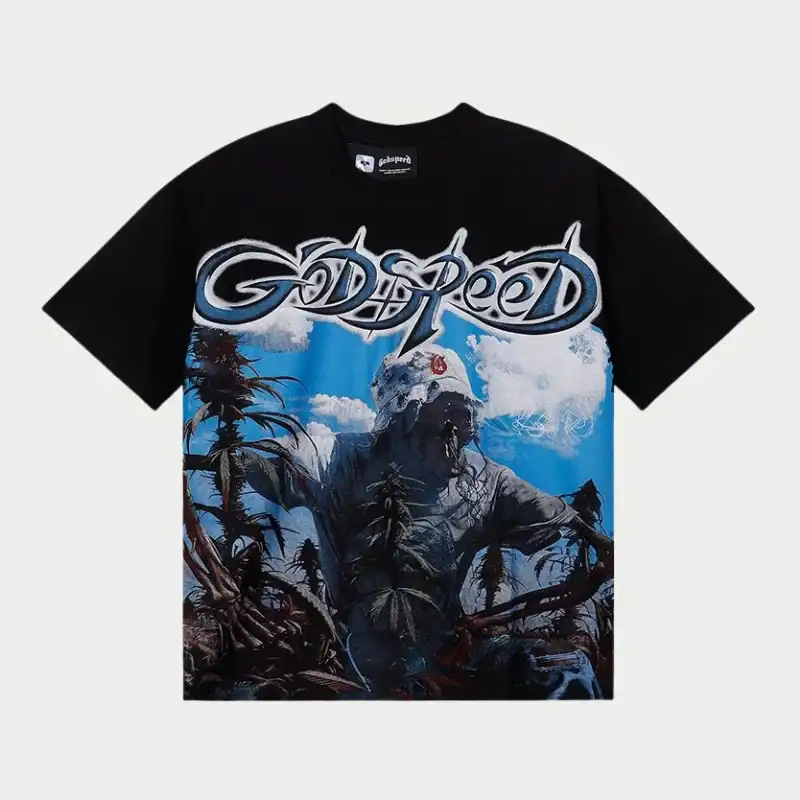 Godspeed Legalize It Weed Garden Tee Godspeed Legalize It Weed Garden Tee