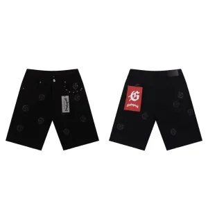 Godspeed Black Denim Shorts