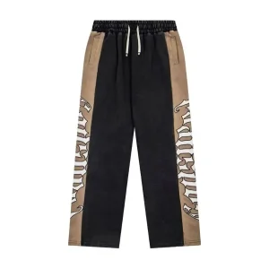 Godspeed Black Tan Panel Sweatpants