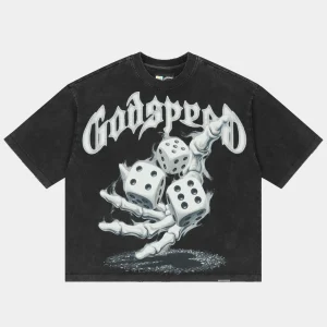Godspeed No Risk T-Shirt Black Wash
