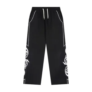 Godspeed Piped Logo Track Pants Black