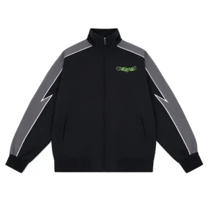Godspeed Racing Track Jacket Black Green
