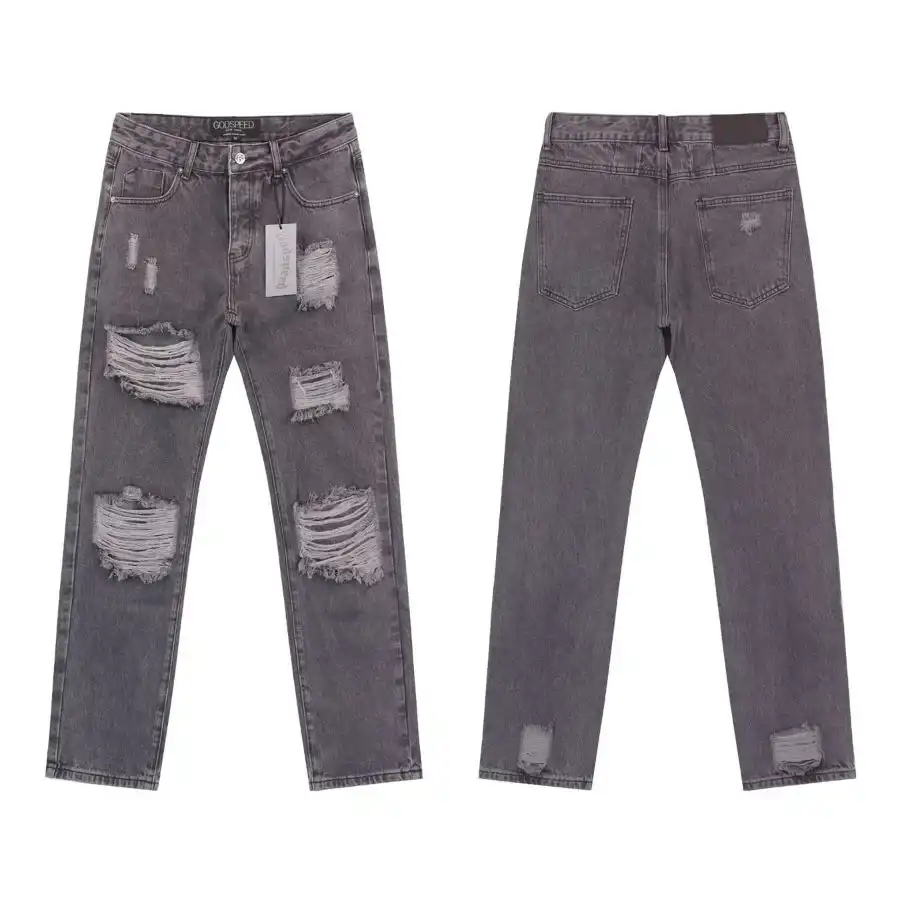 Godspeed Ripped Jeans Grey Godspeed Ripped Jeans Grey