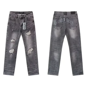 Godspeed Ripped Jeans Washed Grey