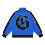Godspeed Stripe Track Jacket Blue Black