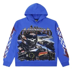 Motorsport Godspeed Hoodie Royal Blue