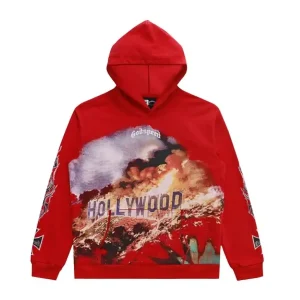 Paisley GS Hollywood Hoodie Red