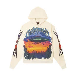 Spaceship Sunset Godspeed Hoodie Cream