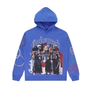 USA Basketball Godspeed Hoodie Blue